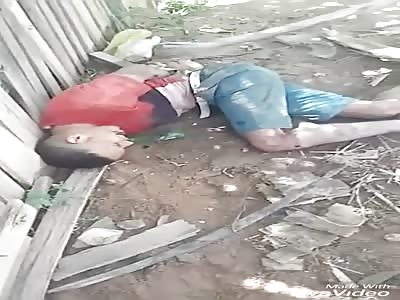 Thief Brutally Beaten All Over Inside Favela and Quickly Repents