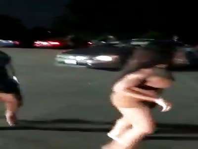 Two Women Almost Lose Their Life Try To Fight Someone In A Car 