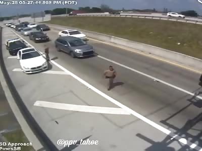 Driver Slams Into Florida Highway Patrol Trooper in Broward Hit-and-Run