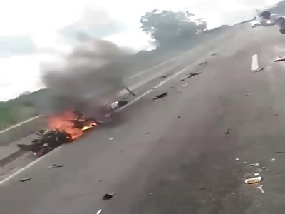 (2 angles) biker die in accident
