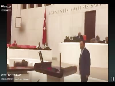 Explosion in Turk Parliament