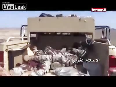 Houthis Kills Large Unit Of Saudi Soldiers And Capture One *GRAPHIC*