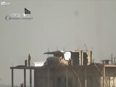 ATGM 'Fagot' takes out terrorists on rooftop. Rif Hama. 02/15 