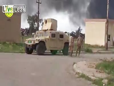 Shia PMU With More ISIS Corpses Around Abu Graib, ISIS Fled part2