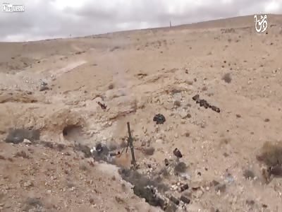 [Combat edit] ISIS repel SAA attack on their positions with Tech
