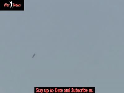 Caught on Camera: SSM missile launch and hit in Darayya 