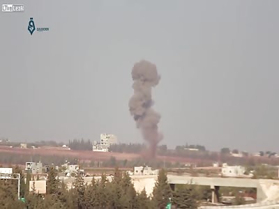  Russian air strikes hits Saraqib