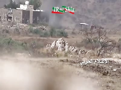 Houthis Attack Saudi Positions 