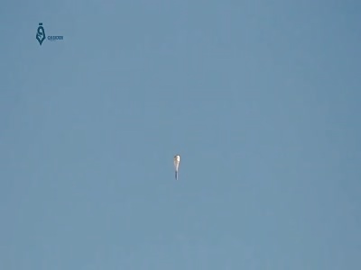 Syrian War- Parachute bomb on aleppo _ Guerra Siriana-Bomba paracadutata su Aleppo