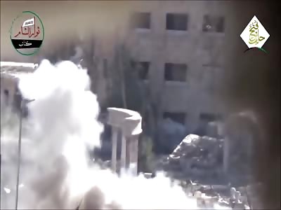 A Collection of Syrian Rebel Anti Tank Missile Strikes on Bashar Assad's Tanks 2016