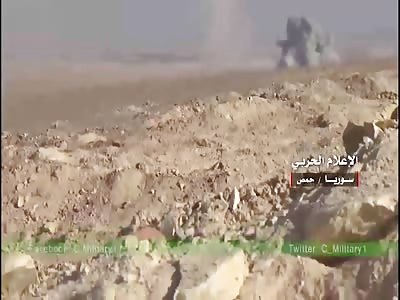 Syria: SAA Defending Their Positions at T4 Airbase, East Homs 