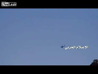  Houthis down Saudi Ah-64 Apache helicopter