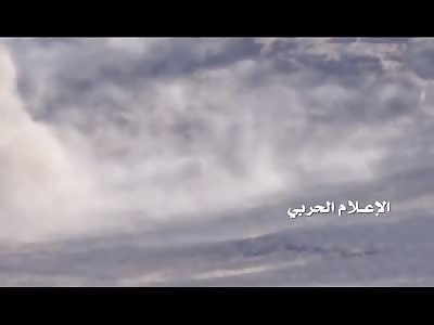 Saudi Arabia targeting mechanism carrying ammunition west Rgela Heights in Najran 