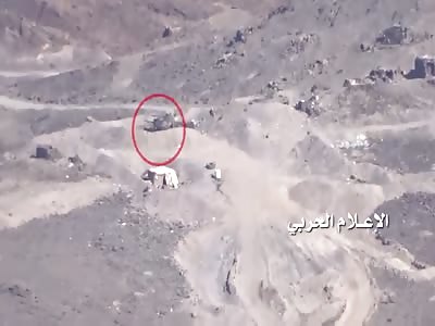 Destroy mercenary tank homing in saroah-Marib