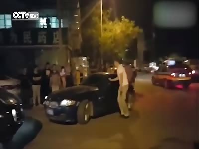  Female Driver Shatters The Leg Of A Man Arguing With He