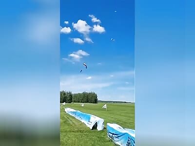 Russian Businessman plunged to his death during a parachute jump