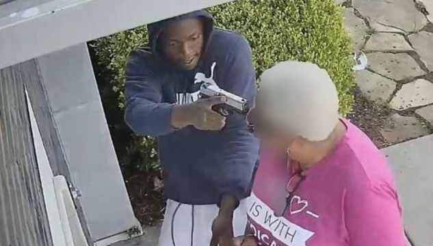 WTF Elderly Woman Robbed by Thug in Broad Daylight