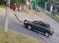 A car in Cheboksary kills a pedestrian on the crosswalk