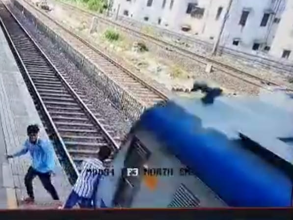 Teenager Gets Wrecked On Train Platform