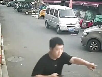 Man Trying To Stop The Car Tragically Dragged And Crushed
