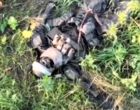 RU drone observes corpses of UA soldiers