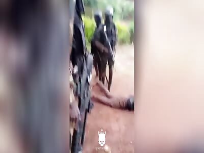 Cameroon ....Soldiers Brutalizing there own Civilians