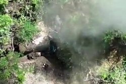Another video of grenade drops near Avdiivka