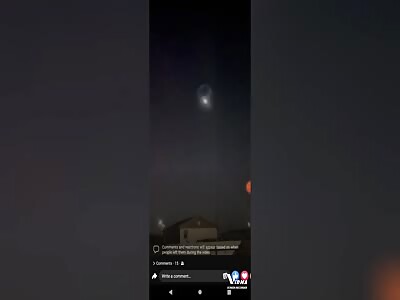 A unexplained phenomena has occurred in the sky over south Texas 