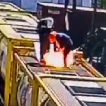 Workers Get Fired By Phosphorus Explosion