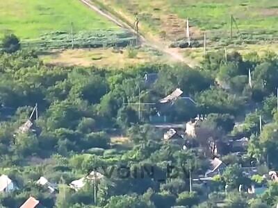 Ukrops hit with drone Dropped VOG 