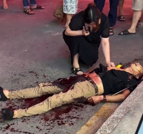 Chinese man killed in front of restaurant