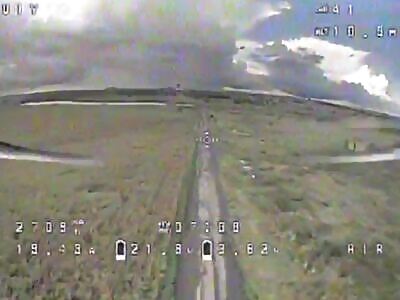 UA kamikaze drone hit Russian target