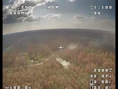 Successful FPV drone attack on Russian IFV