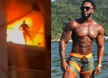 Bodybuilder Dies In House Fire While Trying to Save Pet Dog after Rescuing Wife and Daughter