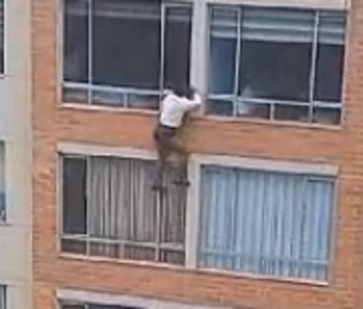 Woman Jumps To Her Death Out Of The Apartment Window
