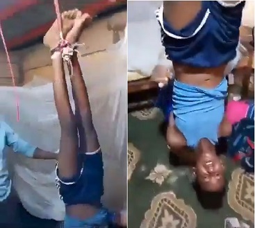 Teens Related To Rival Tribe Hung Upside Down, Tortured