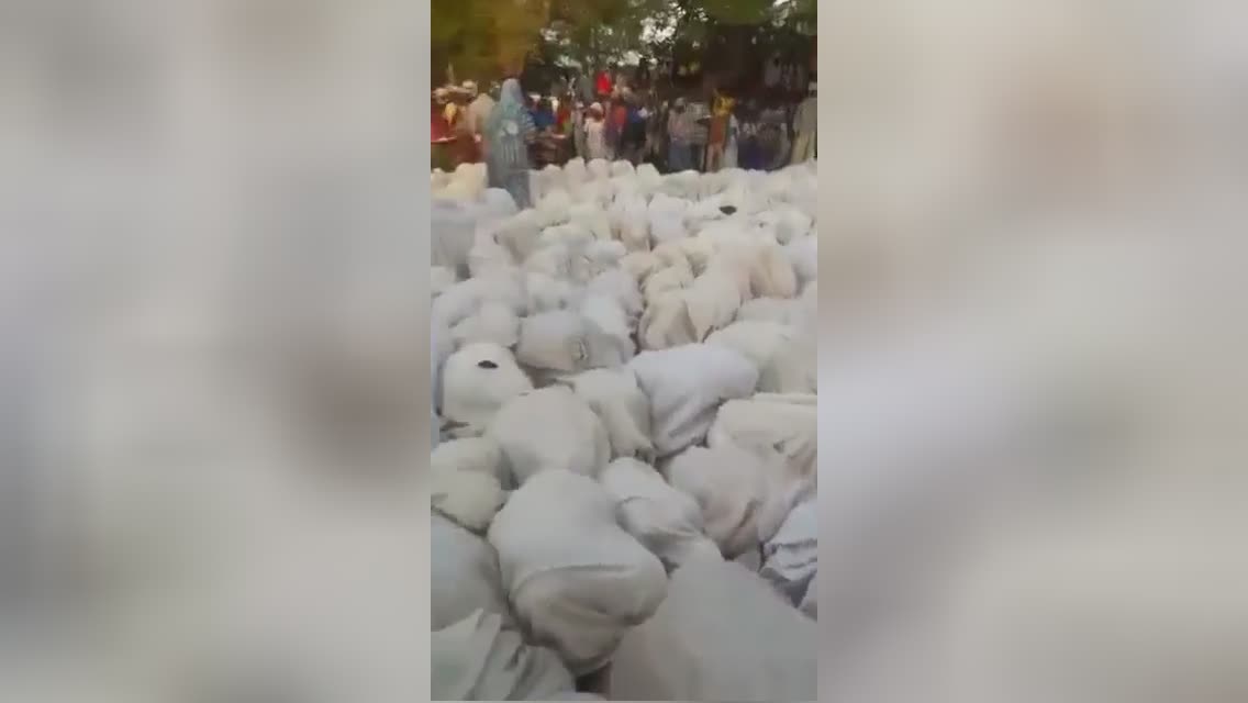 Sex Slave Market, Waiting to be Bought. (100% real)