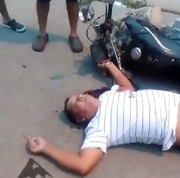 Drug dealer shoot dead on his motorcycle by sicario 