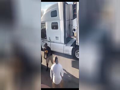 Road Rage - Trucker Has Had Enough