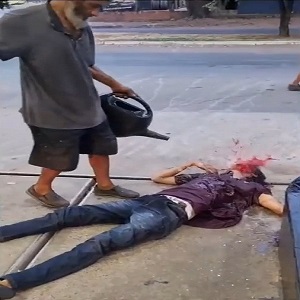Homeless Man Savagely Kills His Opp After Dispute.