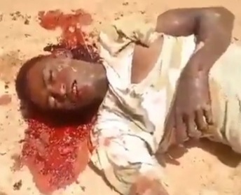 Mercenary ftom the janjaouid militia killed by army in Sudan 