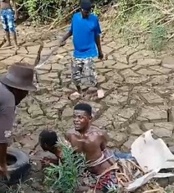 Brutal Chopping Of Two Haitians