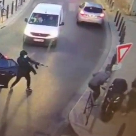Brutal Execution In Marseille, France In Broad Daylight.