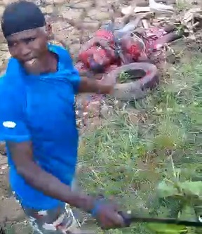 Sharp Machete Kills Quick Two Haitian Gangsters (New Angle)