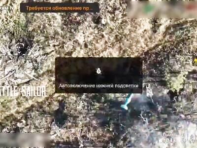 Ukrops Hit By Multiple Drone Dropped VOG's