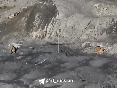 Footage of the battle for Avdeevsky waste heap