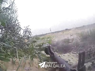 Footage combat between hamas and IDF.