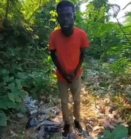 Captured Gang Member Executed In Haitian Jungle