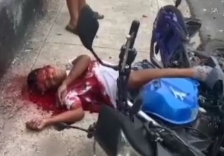 Hitman on motorcycle executed by rival sicario 
