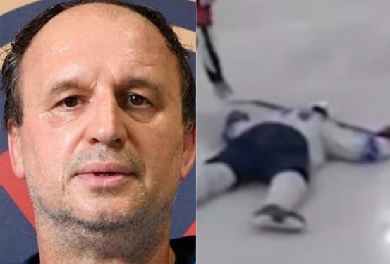 Tragic Death of Hockey Player on Ice 